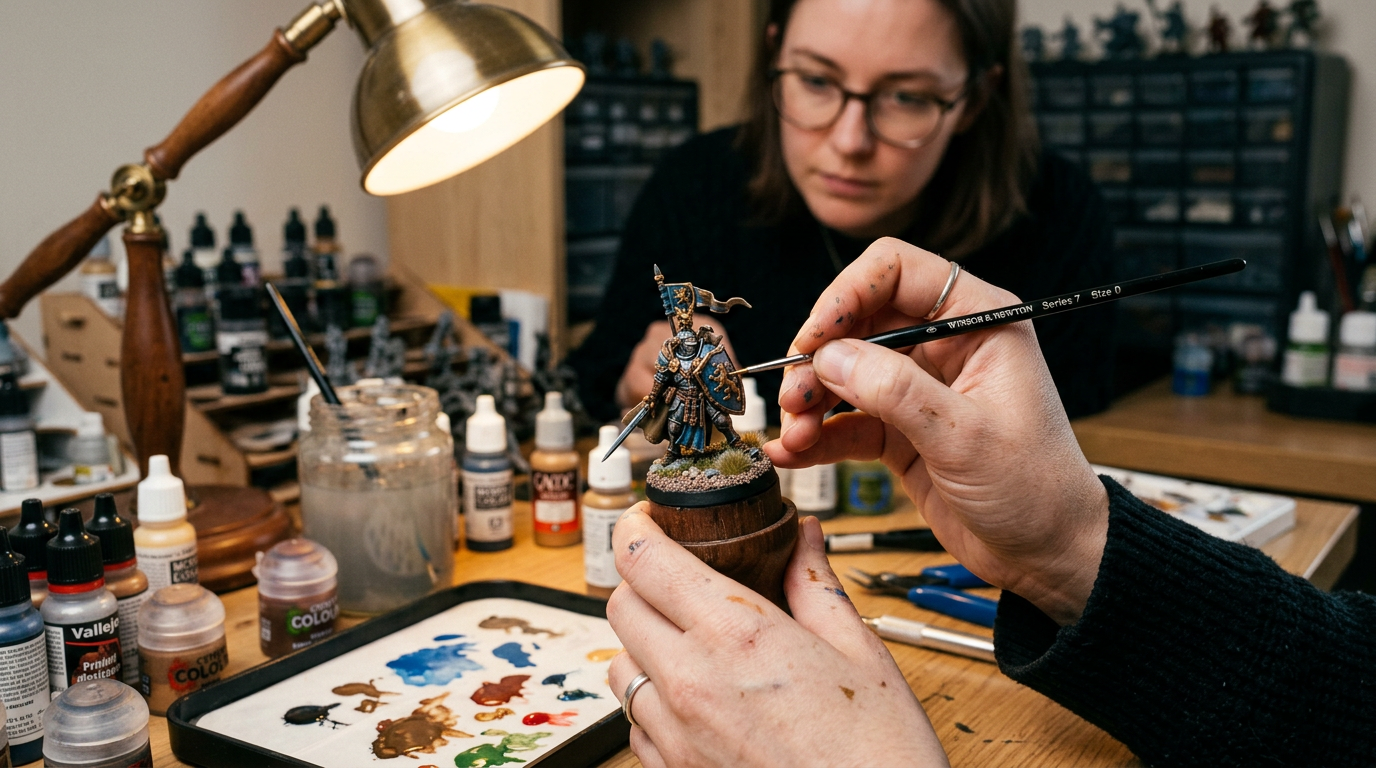 Pintado de miniaturas